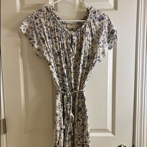 Loft floral print dress